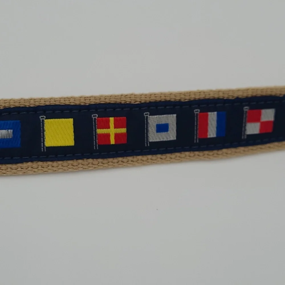 Women's Skippers Nautical‎ Code Flag Belt sz. 30
